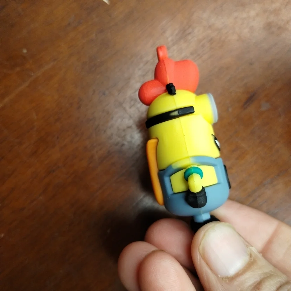 New Rooster Chicken Minion Figure Keychain